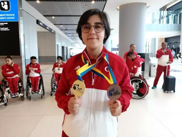 Milli sporcular 11 madalya ile yurda dündü Milli sporcular 11 madalya ile yurda dündü
