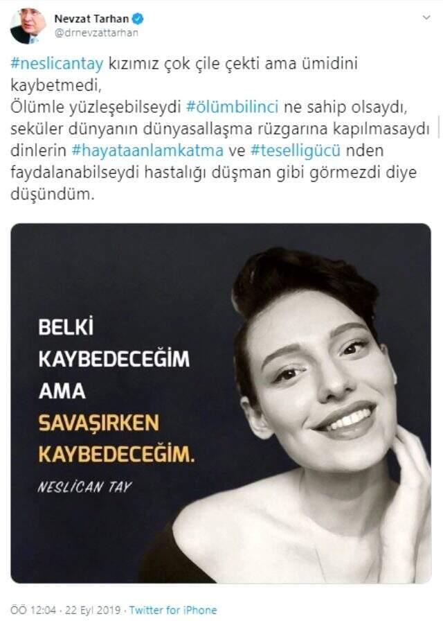 Neslican Tay paylaşımıyla tepki çeken Rektör Tarhan'dan o sözlerine açıklama geldi