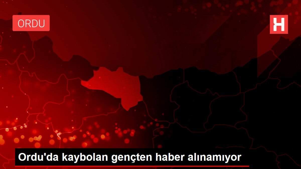 Ordu'da kaybolan gençten haber alınamıyor