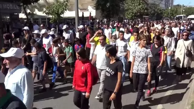 'Sağlık için birlikte yürüyelim' etkinliği 'Sağlık için birlikte yürüyelim' etkinliği