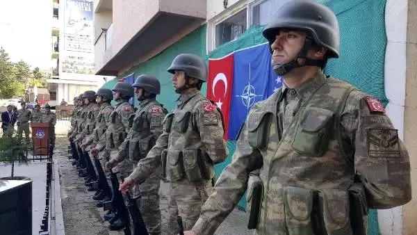 Şehit astsubay hüseyin kutlu, kosova'da anıldı
