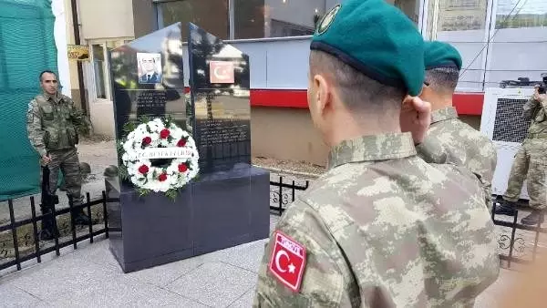 Şehit astsubay hüseyin kutlu, kosova'da anıldı