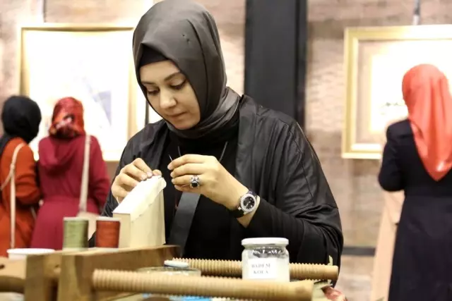 Tantavi Kültür ve Sanat Merkezi'nde 'Klasik Türk İslam Sanatları' sergisi Tantavi Kültür ve Sanat Merkezi'nde 'Klasik Türk İslam Sanatları' sergisi
