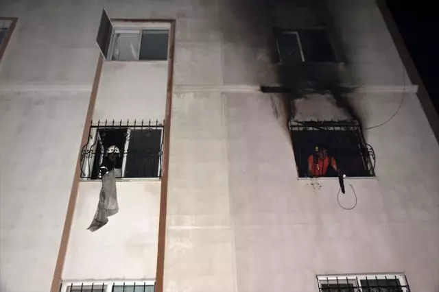 Adıyaman'da ev yangını Adıyaman'da ev yangını