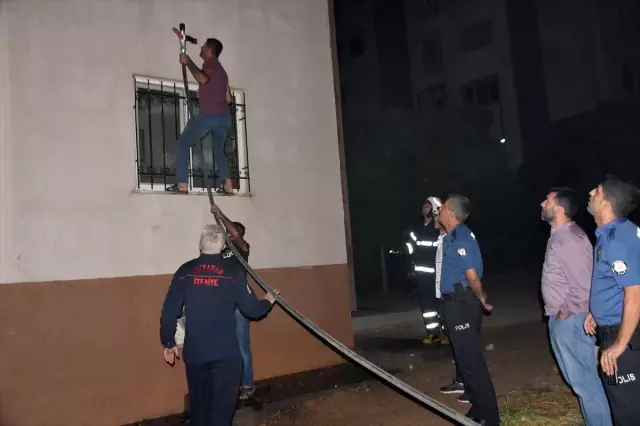 Adıyaman'da ev yangını Adıyaman'da ev yangını