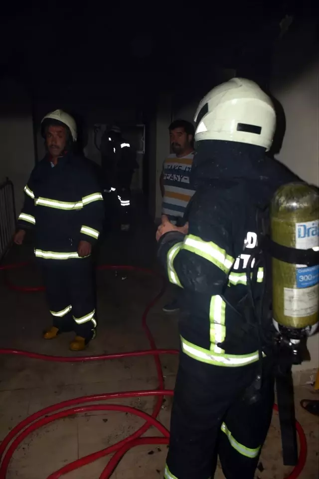 Adıyaman'da ev yangını Adıyaman'da ev yangını
