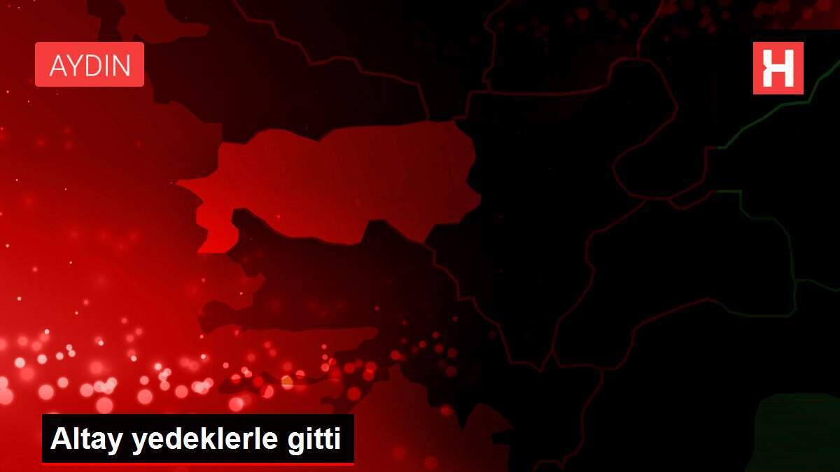 Altay yedeklerle gitti