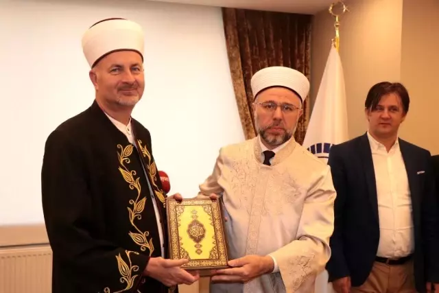 Bosna Hersek heyeti İl Müftülüğünü ziyaret etti Bosna Hersek heyeti İl Müftülüğünü ziyaret etti