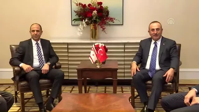 Dışişleri Bakanı Çavuşoğlu - KKTC Başbakan Yardımcısı Özersay görüşmesi - NEW Dışişleri Bakanı Çavuşoğlu - KKTC Başbakan Yardımcısı Özersay görüşmesi - NEW