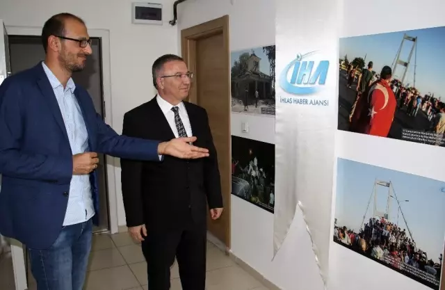 Emniyet Müdürü Cangül'den İHA'ya veda ziyareti