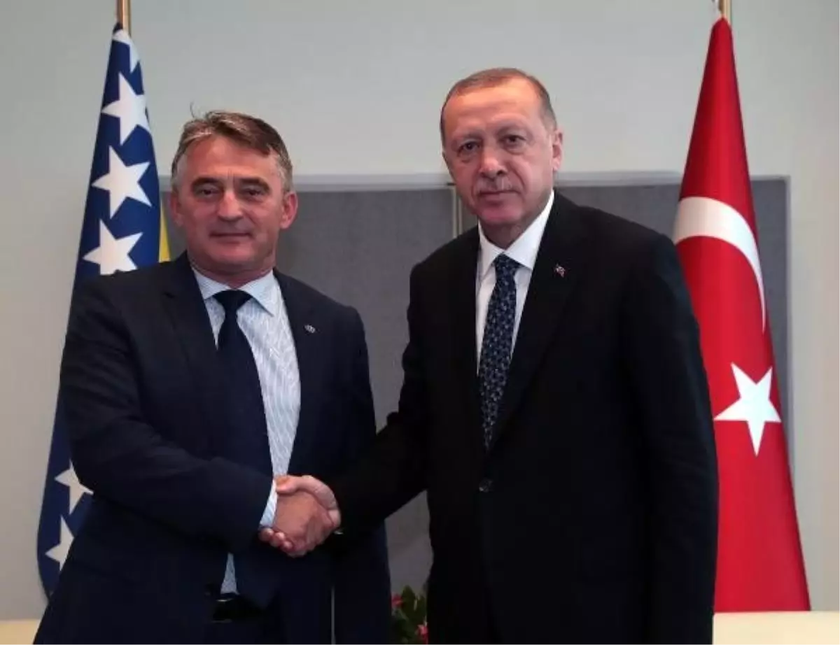 Erdoğan, bosna hersek devlet başkanlığı konseyi başkanı zeljko komsic ile görüştü
