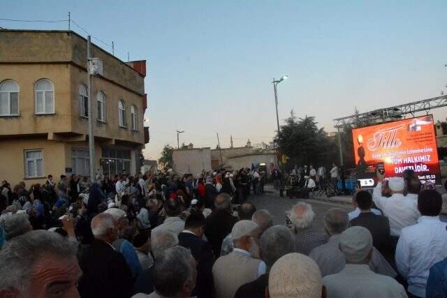 Siirt'te 'ışık hadisesi' için yüzlerce kişi toplandı