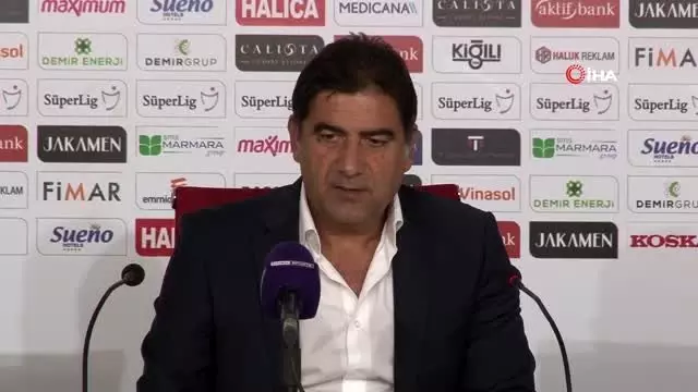 Ünal Karaman: 'Kaybettiğimiz için üzgünüm' Ünal Karaman: 'Kaybettiğimiz için üzgünüm'
