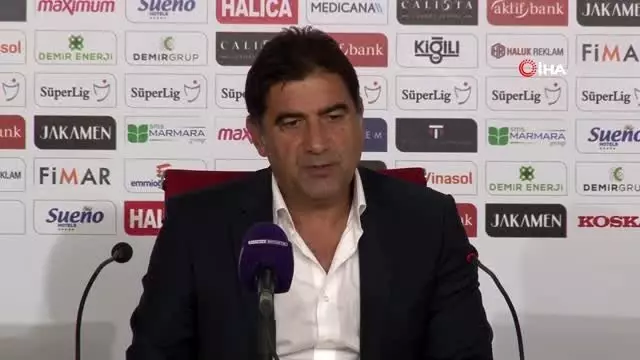 Ünal Karaman: 'Kaybettiğimiz için üzgünüm' Ünal Karaman: 'Kaybettiğimiz için üzgünüm'