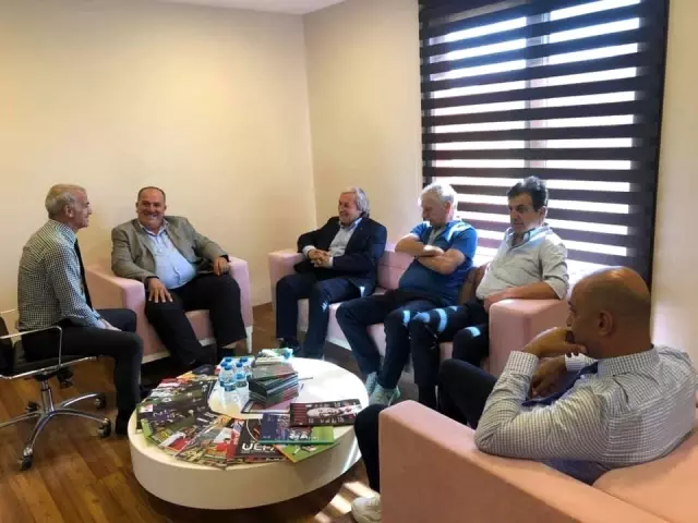 Başkan Şahin'den TFF Riva Tesislerine ziyaret Başkan Şahin'den TFF Riva Tesislerine ziyaret