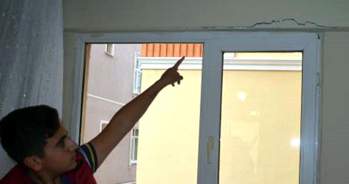 İstanbul depreminin ardından Avcılar'da korkutan görüntü!