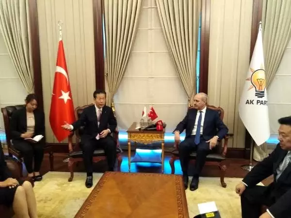 Japon heyetten ak parti'ye ziyaret