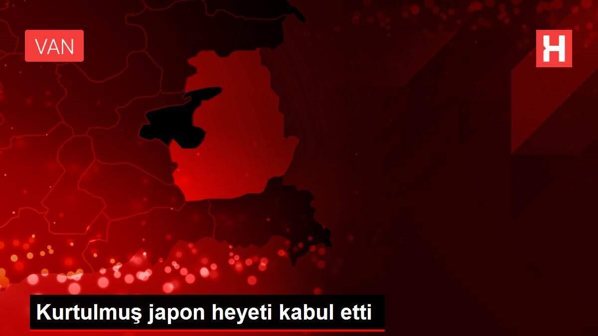 Kurtulmuş japon heyeti kabul etti Kurtulmuş japon heyeti kabul etti