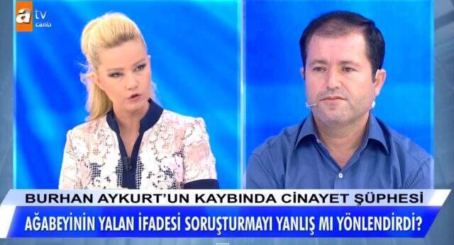 Müge Anlı'da cinayete kurban gittiği düşünülen Burhan Aykurt'la ilgili son dakika gelen itiraf şoke etti
