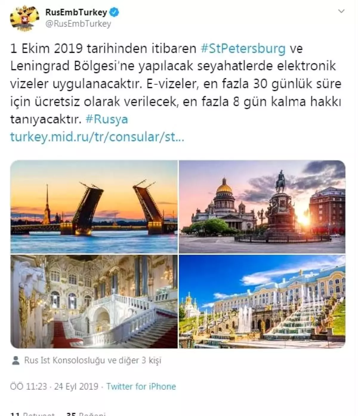 Rusya'dan vize açıklaması