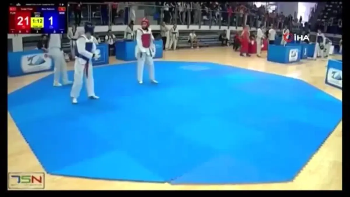 Tüm rakiplerini 'Nakavt' eden tekvandocunun, hedefi Dünya şampiyonluğu