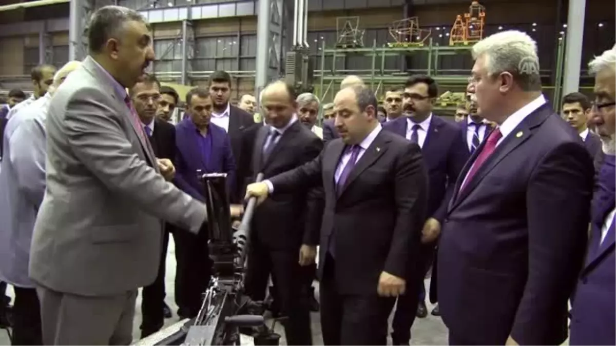 Bakan Varank, MKEK Çankırı Silah Fabrikası'nı ziyaret etti