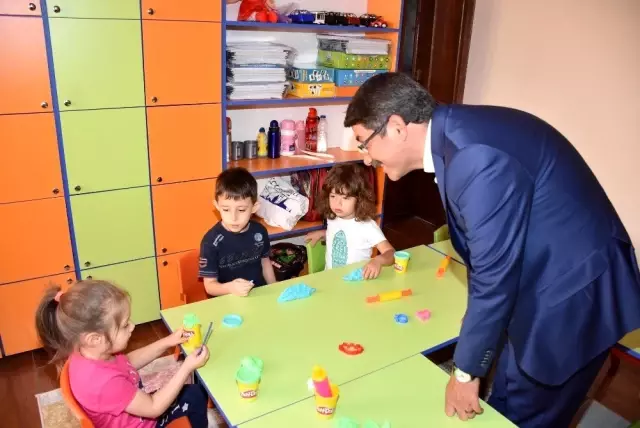 Başkan Çelik, Çocuk Kültür ve Sanat Merkezi'ni inceledi