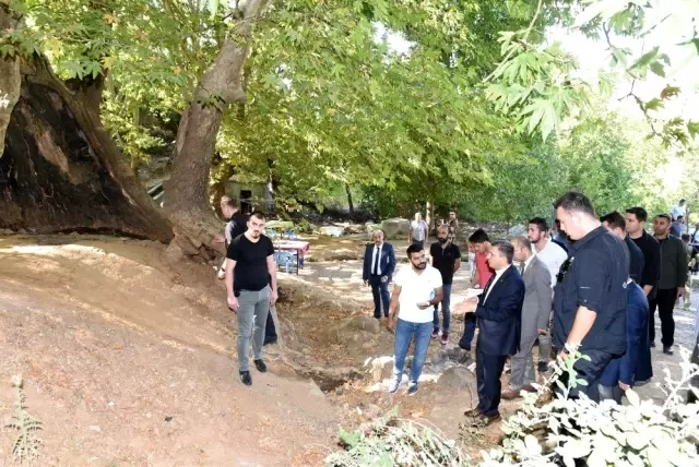 Batman Valisi Şahin, Sason'da incelemelerde bulundu Batman Valisi Şahin, Sason'da incelemelerde bulundu