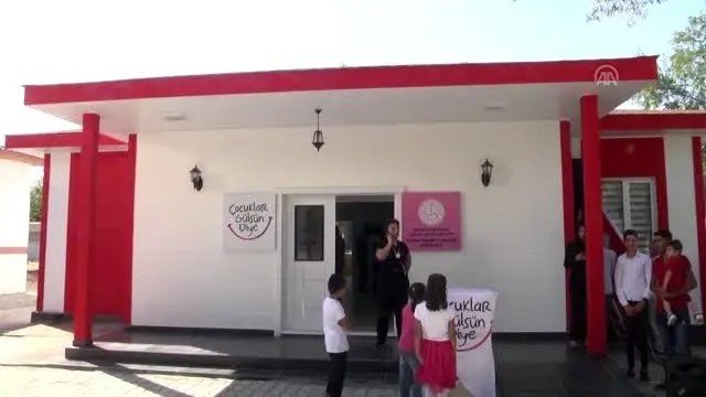 Gülben Ergen Çocuklar Gülsün Diye projesi kapsamında Diyarbakır'a iki anaokulu yaptırdı