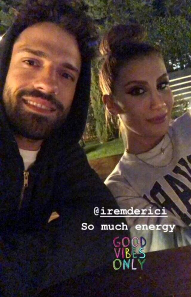 İrem Derici müzisyen Konstantinos Argiros ile aşk yaşamaya başladı