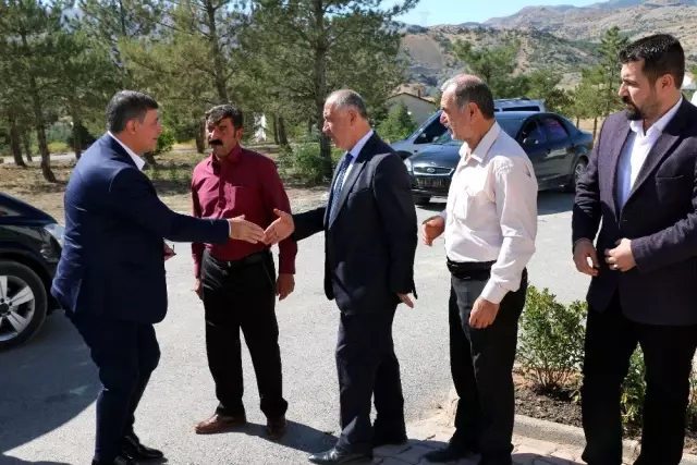İzmir Karşıyaka'dan Hekimhan'a ziyaret
