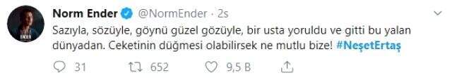Usta sanatçı Neşet Ertaş ölümünün 7'nci senesinde unutulmadı