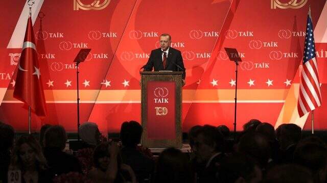 Cumhurbaşkanı Erdoğan'dan ABD'de S-400 çıkışı: Halkım soruyor, 'F-35 ne oldu, 1 milyar 400 milyon ödeme yaptınız