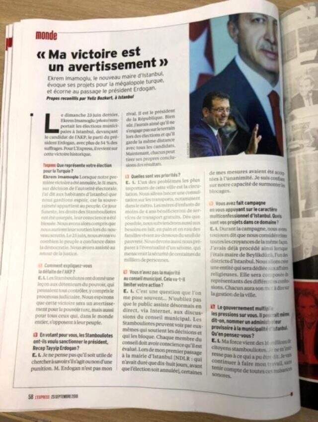 İmamoğlu'ndan seçim sonucu açıklaması: Benim zaferim bir uyarıdır