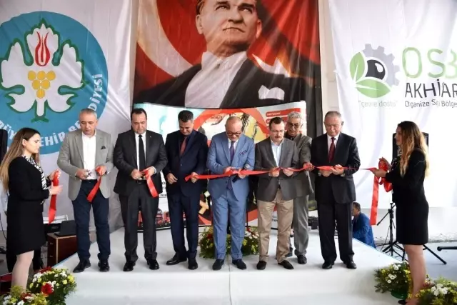 Başkan Ergün Akhisar'da itfaiye biriminin açılışını yaptı