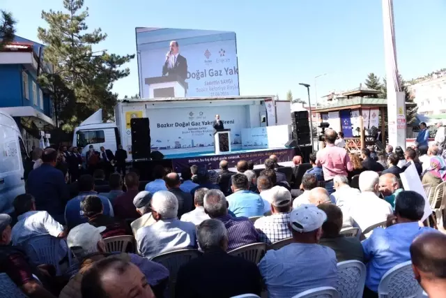 Bozkır doğalgaza kavuştu Bozkır doğalgaza kavuştu