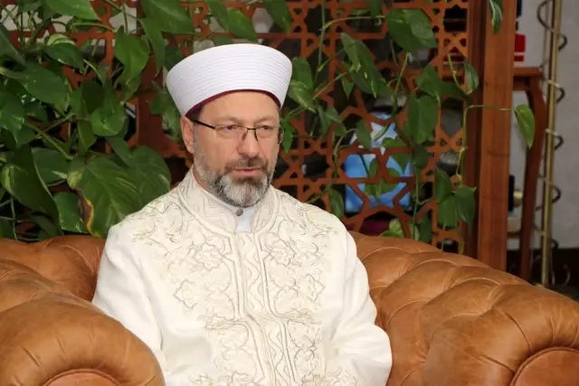 Diyanet İşleri Başkanı Erbaş: Tüm İstanbullulara geçmiş olsun