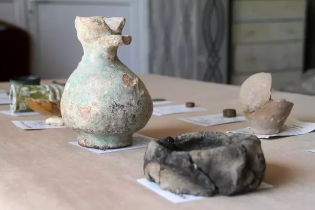 Harput Kalesi'nde 4 bin 800 obje gün yüzüne çıkartıldı Harput Kalesi'nde 4 bin 800 obje gün yüzüne çıkartıldı