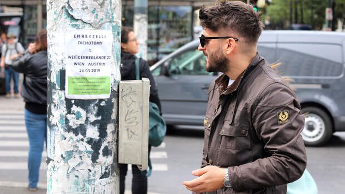 Hürriyet Çocuk Kulübü üyesi, Viyana'da 'Dichotomy' sergisi açtı