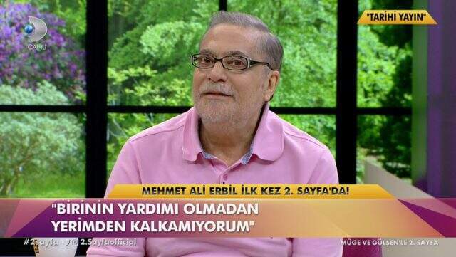 İstanbul depremini hisseden Mehmet Ali Erbil: Tek başıma kalkamadığım için yattım
