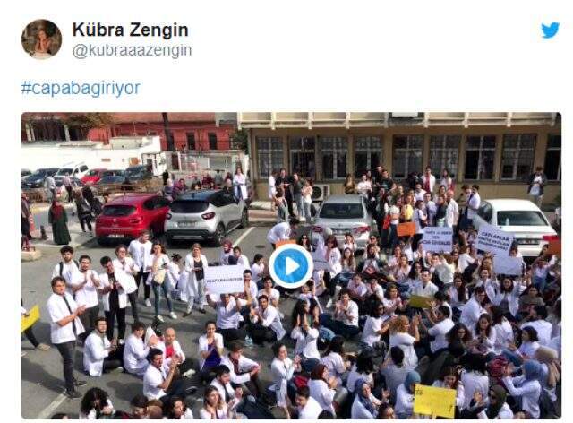 İstanbul Üniversitesi öğrencilerinden 'hasarlı bina' eylemi: Oturma eylemi başlattılar