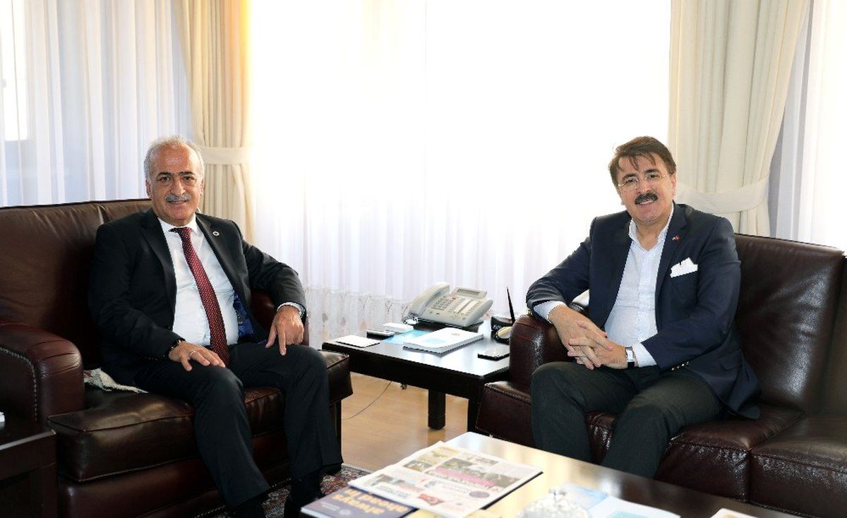 Milletvekili Aydemir'den Rektör Çomaklı'ya ziyaret