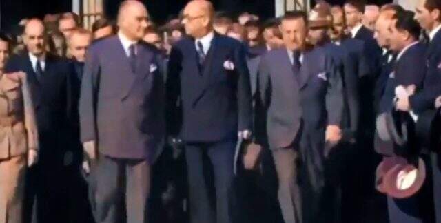 Atatürk ile Bayar'ın birlikte seyahat ettiğine dair ilk videosu yayınladın
