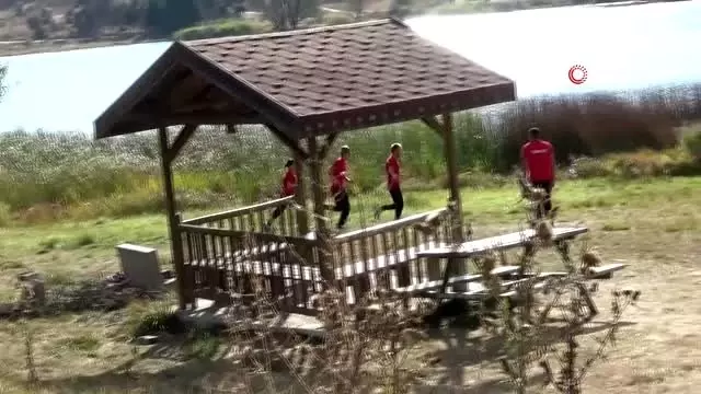 Atletizm milli takım sporcuları Simav'da kamp yapıyor Atletizm milli takım sporcuları Simav'da kamp yapıyor