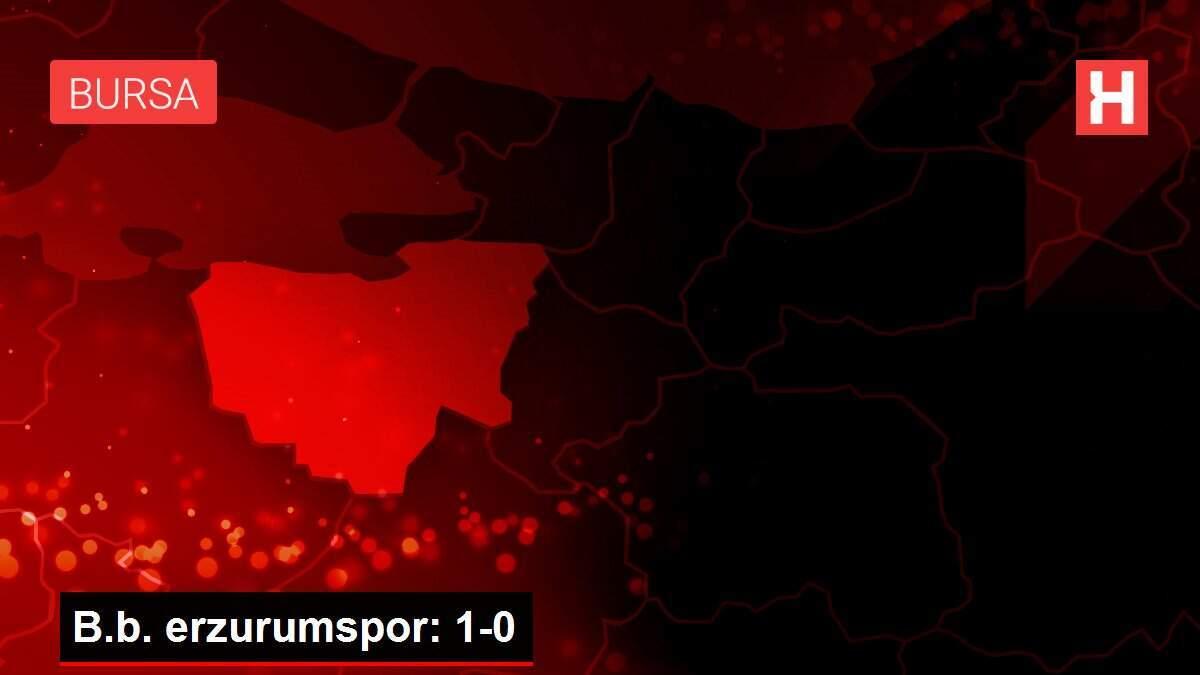 B.b. erzurumspor: 1-0 B.b. erzurumspor: 1-0