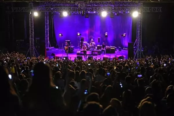 Bursa'da duman konseri