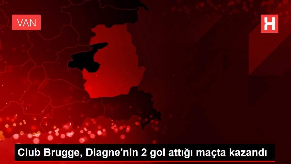 Club Brugge, Diagne'nin 2 gol attığı maçta kazandı Club Brugge, Diagne'nin 2 gol attığı maçta kazandı