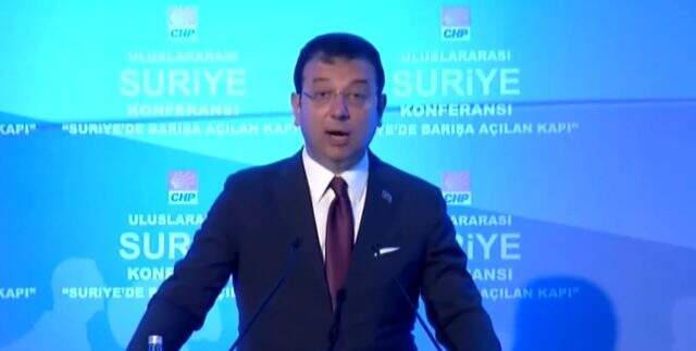 İmamoğlu'ndan Türkiye'deki Suriyeliler'e destek: Onları suçlamak doğru olmaz