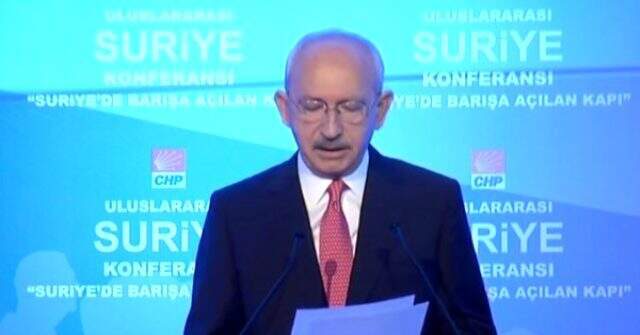 Kılıçdaroğlu'ndan hükümete Suriye desteği: Türkiye'nin Suriye topraklarında sürdürdüğü terörle mücadeleye inanıyoruz