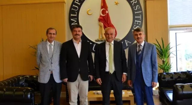 Milletvekili Kasap'tan Rektör Uysal'a ziyaret Milletvekili Kasap'tan Rektör Uysal'a ziyaret